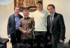 Kiper Panathinaikos Cyrus Margono Temui Dubes RI di Athena, Tanda Tertarik Bela Indonesia
