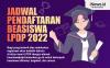 Infografis Jadwal Pendaftaran Beasiswa LPDP 2022
