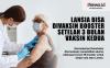 Infografis Lansia Bisa Divaksin Booster 3 Bulan setelah Vaksin Kedua