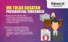 Infografis MK Tolak Gugatan Presidential Threshold