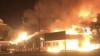 Polres Kotamobagu Terbakar, Kobaran Api Lalap Habis Seluruh Bangunan