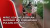 Video Miris, Usai Melahirkan Seorang Ibu di Bandung Pulang Ditandu