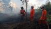 Kebakaran Hutan dan Lahan Dekat Permukiman Warga di Pontianak