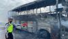 Bus Pariwisata Hangus Terbakar di Tol Pandaan Pasuruan - Bagian 2