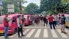 Angkot di Sukabumi Mogok Beroperasi, Banyak Penumpang Telantar
