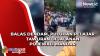 Balas Dendam, Puluhan Pelajar Tawuran di Jalanan Polewali Mandar
