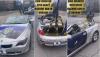 Pria Ukraina Modifikasi Sedan Mewah BMW Seri 6 Jadi Mobil Perang Lengkap dengan Senapan Mesin