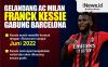 Infografis Gelandang AC Milan Franck Kessie Sepakat Gabung Barcelona