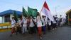 Bawa Bendera Merah Putih dan NU, Ratusan Santri Pulang Kampung Naik Kapal Laut - Bagian 1