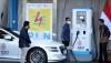 Presiden Jokowi Resmikan SPKLU Ultra Fast Charging Kendaraan Listrik KTT G20