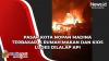 Pasar Kotanopan Madina Terbakar, 5 Rumah Makan dan Kios Ludes Dilalap Api