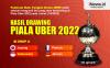 Infografis Hasil Drawing Piala Uber 2022: Indonesia Jumpa Jepang