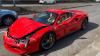 Pemilik Ferrari Ini Nangis, Mobil Baru Dibeli dari Dealer Seharga Rp10 Miliar Tabrak Pembatas Jalan