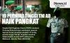 Infografis 19 Perwira Tinggi TNI AD Naik Pangkat