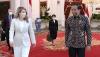 Presiden Jokowi Terima Kunjungan Menlu Kanada di Istana Merdeka