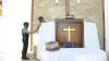 Pastikan Keamanan Paskah, Aparat Polres Sukoharjo Sterilisasi Gereja