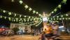 Lampion Ketupat Hiasi Pasar Gede Kota Solo