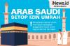Infografis Arab Saudi Setop Keluarkan Izin Umrah Bulan Depan
