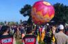 Dijaga Polisi, Begini Penampakan Festival Balon Udara di Wonosobo