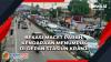 Bekasi Macet Parah, Kendaraan Menumpuk di Depan Stasiun Kranji