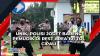 Unik, Polisi Joget Bareng Pemudik di Rest Area 101 Tol Cipali
