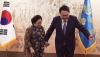 Foto-Foto Megawati Soekarnoputri Disambut Hangat Presiden Korsel Yoon Suk Yeol