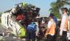 Bus Pariwisata Tabrak Reklame di Tol Jombang-Surabaya, 7 Tewas 13 Luka Berat