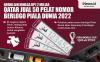 Infografis Pelat Nomor Kendaraan Piala Dunia 2022 Qatar Terjual Rp7,2 Miliar