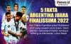 Infografis 5 Fakta Argentina Juara Finalissima 2022: Messi Samai Level Ronaldo dan Maradona