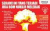 Infografis Ini yang Terjadi Jika Bom Nuklir Meledak