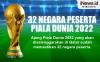 Infografis Daftar Lengkap 32 Negara Peserta Piala Dunia 2022