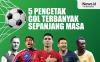 Infografis 5 Pencetak Gol Terbanyak Sepanjang Sejarah Sepak Bola