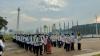 Puluhan Abang None Berkumpul di Monas Ikuti Upacara HUT Jakarta Ke-495