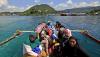 Ojek Perahu Moda Transportasi Antarpulau di Jayapura 