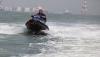 Aksi Personel Polairud Polda Jatim Bemanuver dengan Jetski - Bagian 2