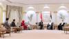 Foto Menhan Prabowo Sambut Kedatangan Presiden Jokowi di Bandara Abu Dhabi - Bagian 2