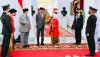 Momen Kompak Presiden Jokowi dan Prabowo saat Pelantikan Perwira TNI-Polri di Istana - Bagian 3