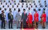 Kompak, Ini Momen Prabowo Dampingi Presiden Jokowi saat Pelantikan Perwira TNI-Polri di Istana