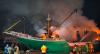 2 Kapal Kargo Ludes Terbakar di Pelabuhan Kalimas Surabaya, Belasan ABK Selamat
