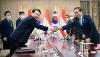 Presiden Jokowi Disambut Presiden Korsel Yoon Suk-yeol di Kantor Kepresidenan Yongsan - Bagian 4