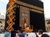 Potret Pergantian Kain Kiswah Kakbah yang Bertepatan dengan Tahun Baru Islam 2022