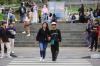 Ekspresikan Diri Lewat Fashion, Sejumlah Remaja Ramaikan Citayam Fashion Week