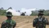 Penampakan Roket Astros TNI AD - Himars US Army Diluncurkan dari Puslatpur Baturaja - Bagian 1