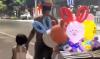 Viral, Kisah Pilu Pria Penjual Balon dan Putrinya Hidup Terlunta-lunta di Jalanan