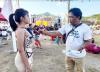 Belasan Model Seksi Jadi Kanvas Hidup Seniman di Sanur Villages Festival