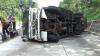 Truk Muatan Kertas Terguling di Jalan Lingkar Salatiga, Jalur Lintasan Semarang-Solo Tersendat