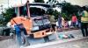  Terobos Pelintasan Tanpa Palang di Grobogan, Truk Muatan Semen Remuk Dihantam KA Barang