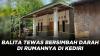 Seorang Balita Ditemukan Tewas Bersimbah Darah di Rumahnya di Kediri
