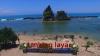 Pantai Tanjung Layar, Ada Karang Diyakini Layar Perahu yang Ditendang Sangkuriang