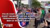 Polisi dan GP Ansor Bagikan Paket Sembako untuk Warga Terdampak Kenaikan Harga BBM di Muara Angke.